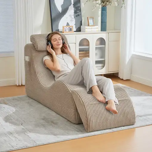 Sillón CollaHausse en espuma de compresión, Único, Ergonómico