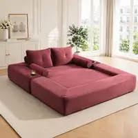 Sofá cama CollaHausse Espuma de alta densidad, Muelles, Forma estable, Bolsillos Sofá cama CollaHausse Espuma de alta densidad, Muelles, Forma estable, Bolsillos