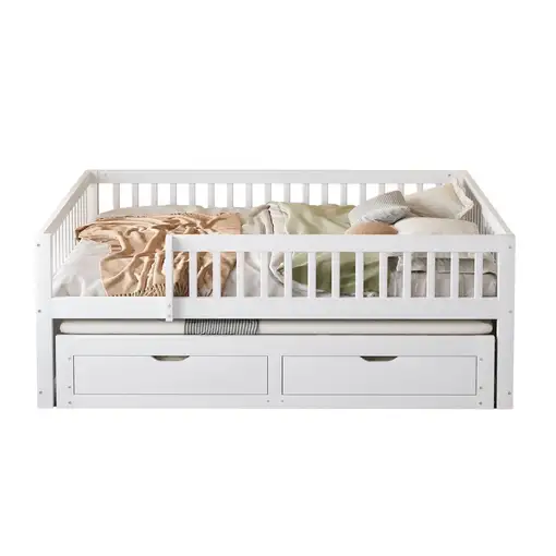 Sofá cama CollaHausse de madera maciza 140x200cm
