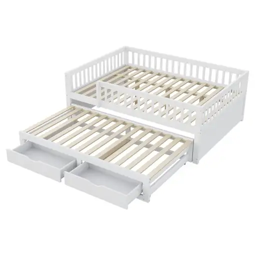Sofá cama CollaHausse de madera maciza 140x200cm