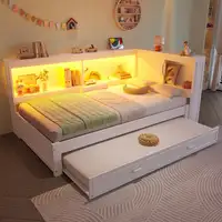 Cama banco CollaHausse Cama nido, Con cama escamoteable, Con LED 90x200cm Cama banco CollaHausse Cama nido, Con cama escamoteable, Con LED 90x200cm