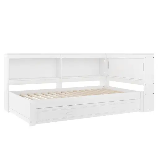 Cama banco CollaHausse Cama nido, Con cama escamoteable, Con LED 90x200cm