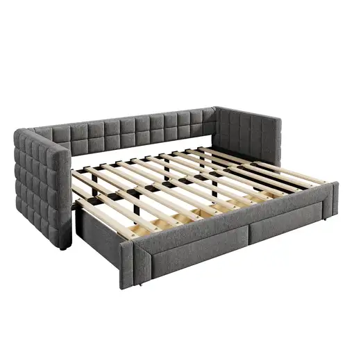 Cama banco CollaHausse Reclinable retro, Retro cuadrado 90x200cm