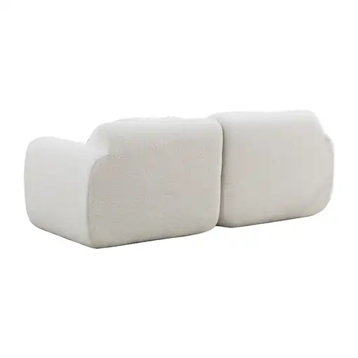 Sofá modular CollaHausse en chenilla, Modular, Compresión, Relleno de espuma 30D