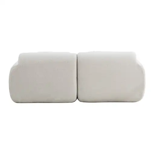 Sofá modular CollaHausse en chenilla, Modular, Compresión, Relleno de espuma 30D