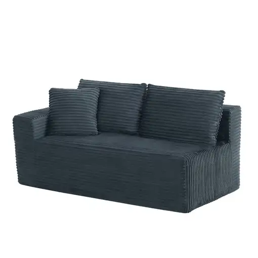 Sofá de esquina CollaHausse Modular, Forma en L, Espuma viscoelástica