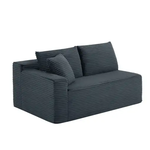 Sofá de esquina CollaHausse Modular, Forma en L, Espuma viscoelástica