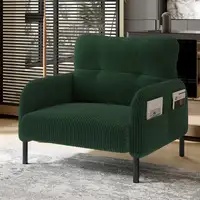 Sofá CollaHausse en terciopelo, Profundidad de asiento cómoda