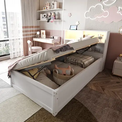 Sofá cama CollaHausse de madera maciza, Regleta 90x200cm Sofá cama CollaHausse de madera maciza, Regleta 90x200cm
