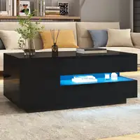 Mesa de centro CollaHausse Abatible, 1 cajón, 1 armario 95x50x40cm