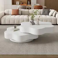 Mesa de centro CollaHausse en mdf, Forma de flor 74.8x67.5x31cm