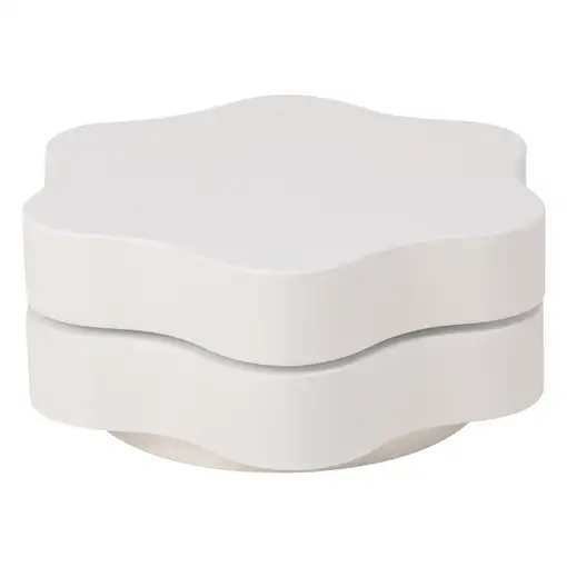 Mesa de centro CollaHausse en mdf, Forma de flor 74.8x67.5x31cm