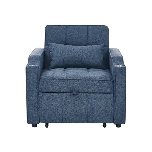 Sofá cama CollaHausse 3 en 1, Minimalista, Deslizamiento para transformación