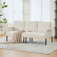Sofá CollaHausse Asiento acolchado confortable, Respaldo alto