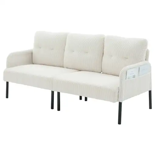 Sofá CollaHausse Asiento acolchado confortable, Respaldo alto