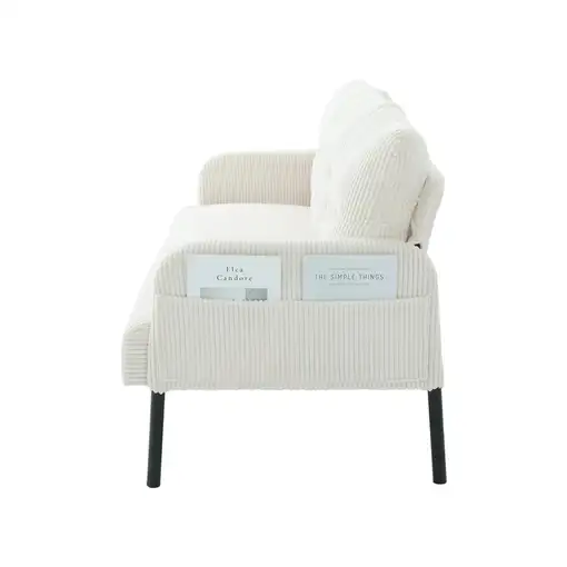 Sofá CollaHausse Asiento acolchado confortable, Respaldo alto