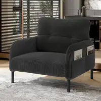Sofá CollaHausse en terciopelo, Profundidad de asiento cómoda
