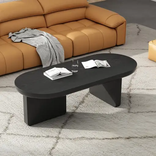 Mesa de centro CollaHausse en mdf, Moderno, Minimalista 119.7x49.8x35.5cm