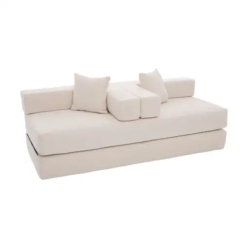 Sofá modular CollaHausse en chenilla, Modular, Super suave, Combinable libremente