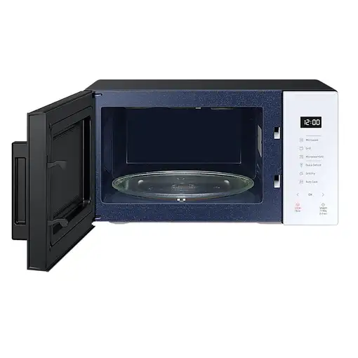 Samsung MG23T5018CW Negro, Blanco Microondas con grill Encimera 23 L 800 W