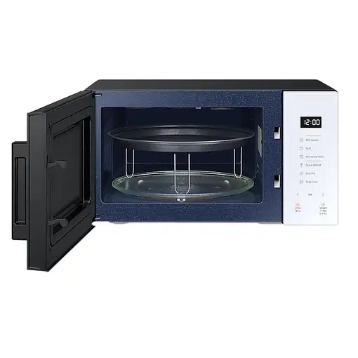 Samsung MG23T5018CW Negro, Blanco Microondas con grill Encimera 23 L 800 W