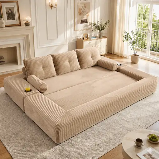 Sofá clic-clac CollaHausse Espuma de alta densidad, Muelles, Forma estable Sofá clic-clac CollaHausse Espuma de alta densidad, Muelles, Forma estable