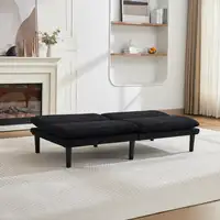 Sofá CollaHausse en terciopelo, Respaldo ajustable 106-140-180°