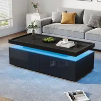 Mesa de centro CollaHausse Bombillas altamente eficientes, 2 cajones 95x45x35cm