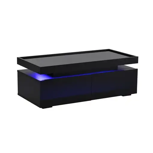 Mesa de centro CollaHausse Bombillas altamente eficientes, 2 cajones 95x45x35cm