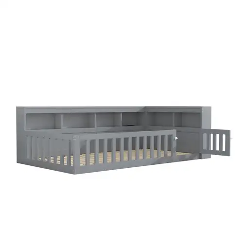 Cama CollaHausse de aglomerado, 90x200cm 90x200cm