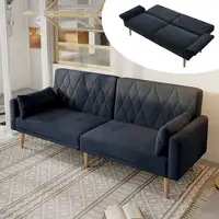Sofá CollaHausse en terciopelo, 2 plazas, Función cama, Convertible en cama Sofá CollaHausse en terciopelo, 2 plazas, Función cama, Convertible en cama