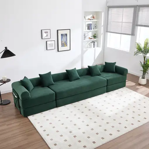 Sofá CollaHausse Espacio de almacenamiento, Modular