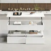 Mesa de centro CollaHausse en mdf, Abatible 100x50x46cm