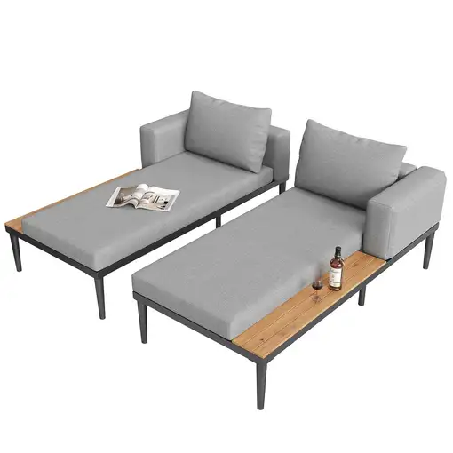 Cama de jardín CollaHausse Doble, Multifuncional, Impermeable, Con estantes