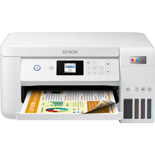 Epson EcoTank Impresora multifunción ET-2856 A4 con depósito de tinta, conexión Wi