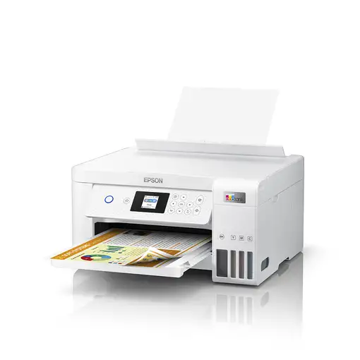 Epson EcoTank Impresora multifunción ET-2856 A4 con depósito de tinta, conexión Wi