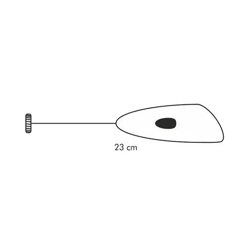 Tescoma 420714 espumador o calentador de leche Eléctrico portátil Blanco