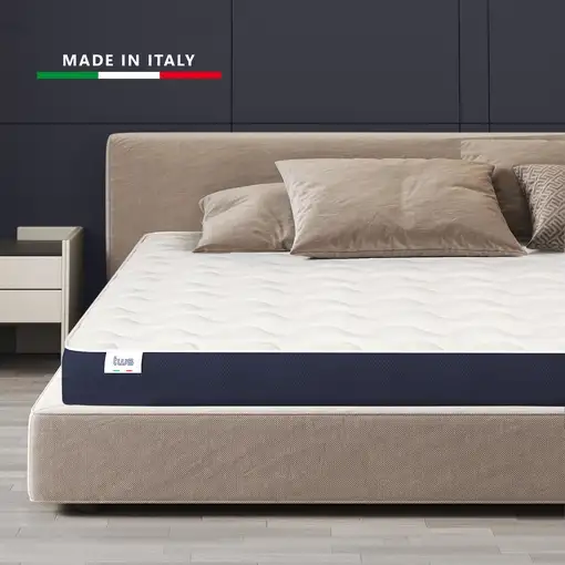 The White Stone Colchón ESSENTIAL 140 X 200 Waterfoam  18CM made in Italy