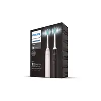 Philips 3100 series HX3675/15 2x Cepillos dental eléctrico sónicos - Negro/Rosa