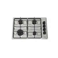 Teka HLX 540 KL Acero inoxidable Integrado 60 cm Encimera de gas 4 zona(s)
