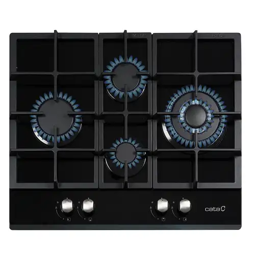 CATA LCIB 6031 BK Negro Integrado Encimera de gas 4 zona(s) CATA LCIB 6031 BK Negro Integrado Encimera de gas 4 zona(s)