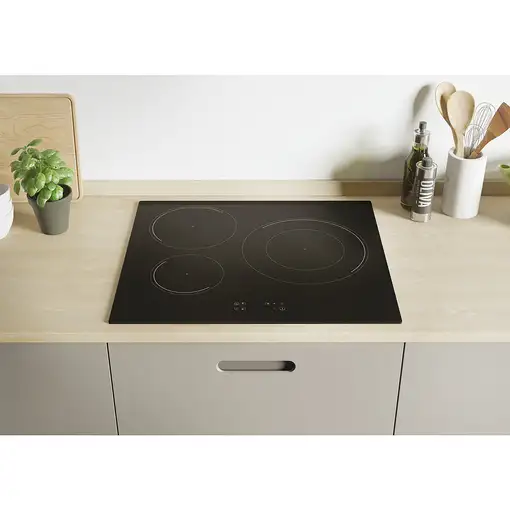 Candy Comfort CI633C/E14U Negro Integrado 59 cm Con placa de inducción 3 zona(s)