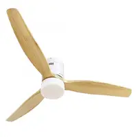 Grunkel SKYWIND-52WB ventilador Blanco, Madera