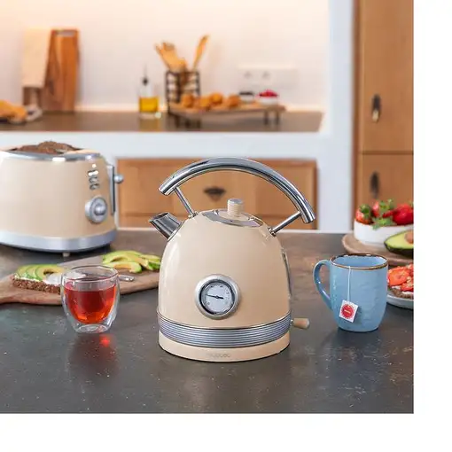 Cecotec ThermoSense 420 tetera eléctrica 1,8 L 2200 W Beige