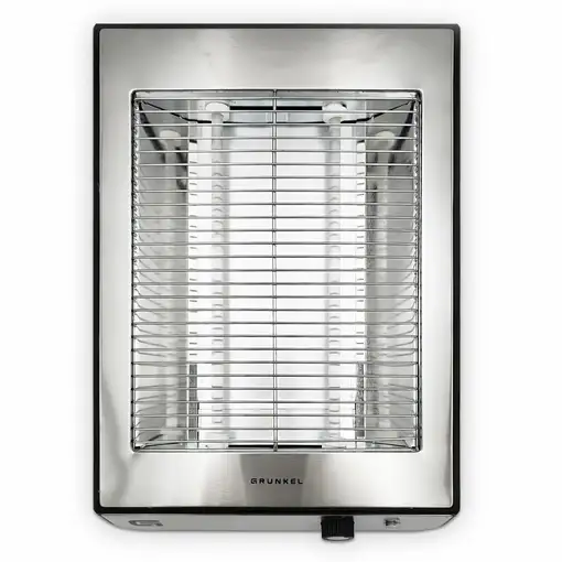 Tostador plano compacto inox, 600 W, hasta 4 rebanadas, TSP-INOX GRUNKEL