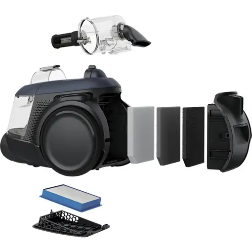 Aspiradora   EL61C3DB Negro, Azul  ELECTROLUX