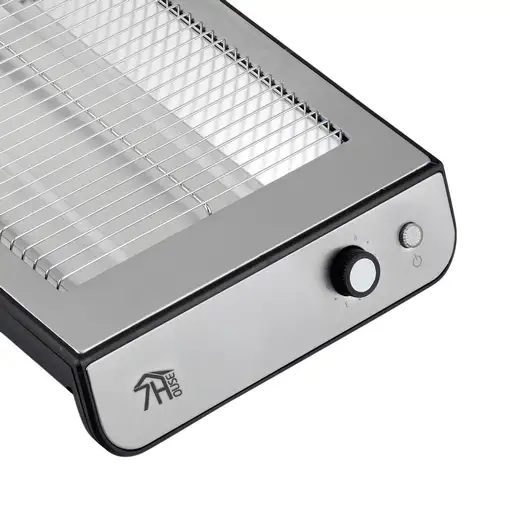 Tostadora Horizontal 600W 6 Niveles de Temperatura QuickToast 7house