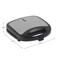 Sandwichera Eléctrica 750W Revestimiento Antiadherente Grillio 7house