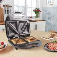 Sandwichera Eléctrica 750W Revestimiento Antiadherente Grillio 7house