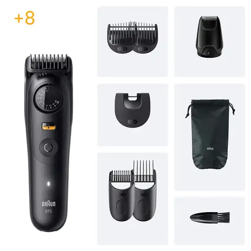 Braun BeardTrimmer 5 BT5560 depiladora para la barba Batería 40 2 cm Mojado y seco
